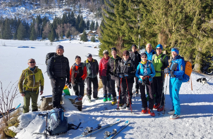 Die Ortsgruppe Freyung auf dem König des Bayerwaldes