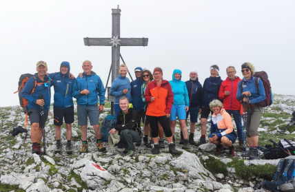Jubiläumsausflug mit Bergtouren der Ortsgruppe Freyung