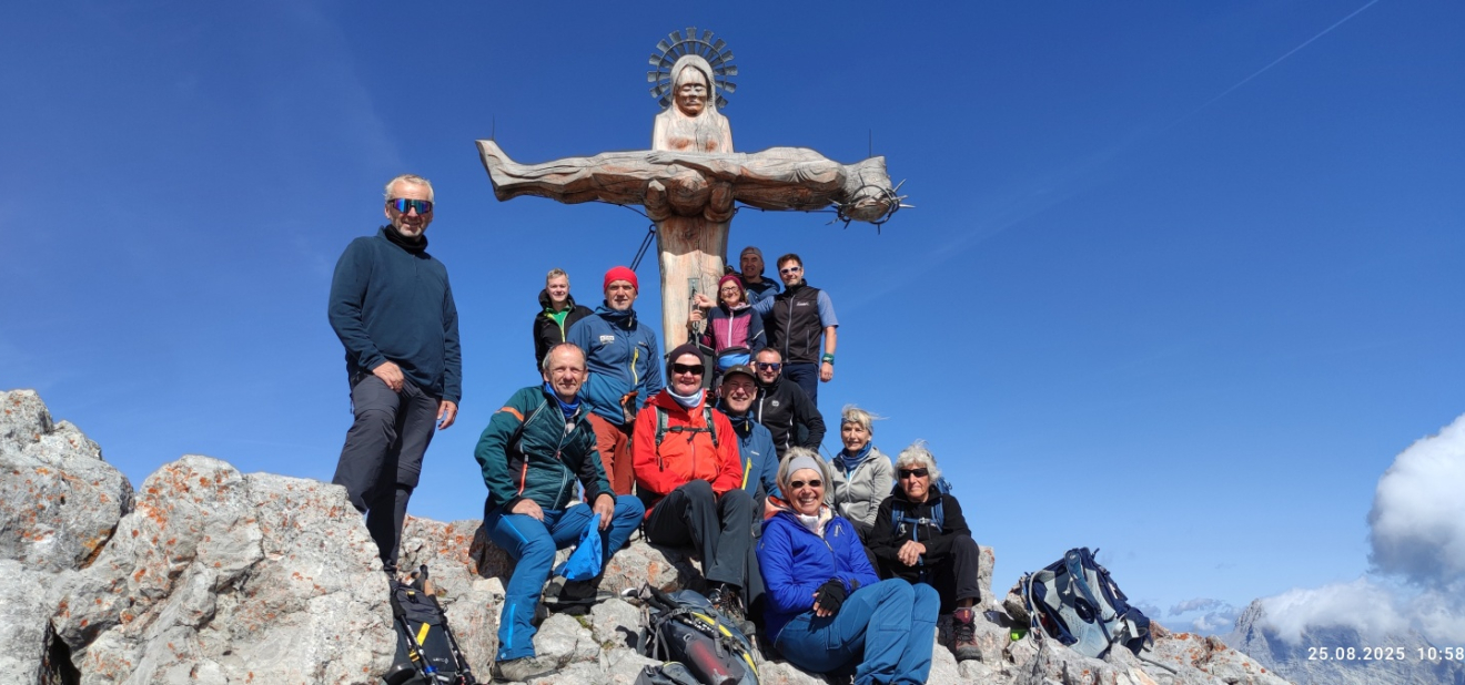 DAV Bergtour auf die Schönfeldspitze 2653 m