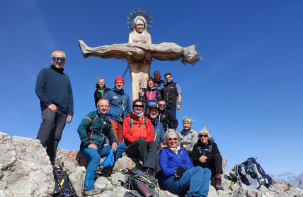 DAV Bergtour auf die Schönfeldspitze 2653 m