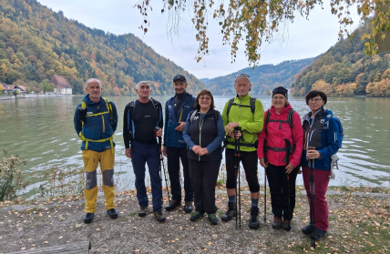 Herbstwanderung auf der Donausteigrunde „Leinenweberweg“